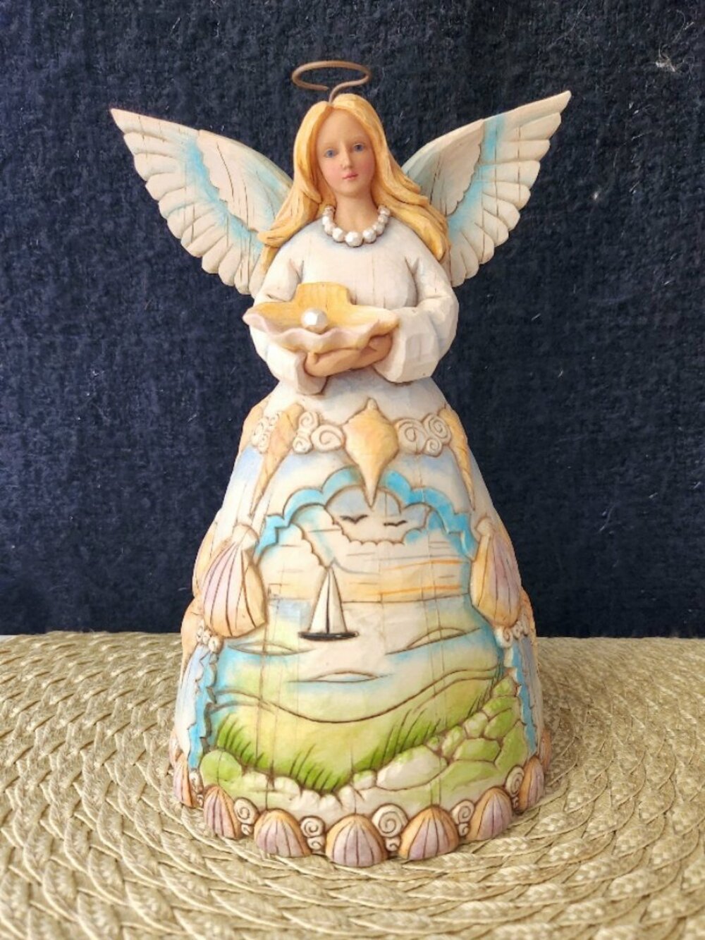 Heartwood Creek by Jim Shore "Safekeeper of the Seas and Seashore" Angel figure